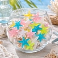 thumbnail image 5 of 50 PCS Glow in The Dark Rocks - Color Luminous Stones Starfish-Shaped Sea Aquarium Glow Stones Fish Tank Rocks Outdoor Decor Garden Yard Walkway Pathway, 5 of 6