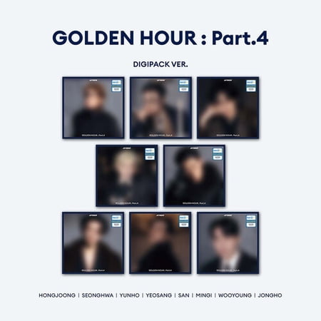 Ateez - GOLDEN HOUR : Part.4 (Digipack) (Walmart Exclusive) - Music & Performance - CD [Exclusive]