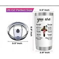 thumbnail image 3 of Christian Gifts for Women, Religious Birthday Gift for Women Faith, Inspirational Thank You, Birthday, Mothers Day Gifts For Her, Friend, Mom, Sister, Teen, Spiritual Tumbler （20OZ YOU ARE）, 3 of 6