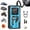 Blue, variant on Maircle Cordless Tire Inflator Portable Air Compressor, 150 PSI Air Pump for Car Tires, 8000mAh Tire Pump with Pressure Gauge, LED Light, Auto-shutoff for Bicycle Bikes Motorcycles Balls