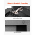 thumbnail image 6 of VEVOR Medicine Cabinet, 16 x 24 inch, Medicine Cabinet for Bathroom with Mirror, Aluminum Frame Bathroom Wall Cabinet, 2-layer Adjustable Shelves, Recessed & Wall-mounted Installation, 6 of 9