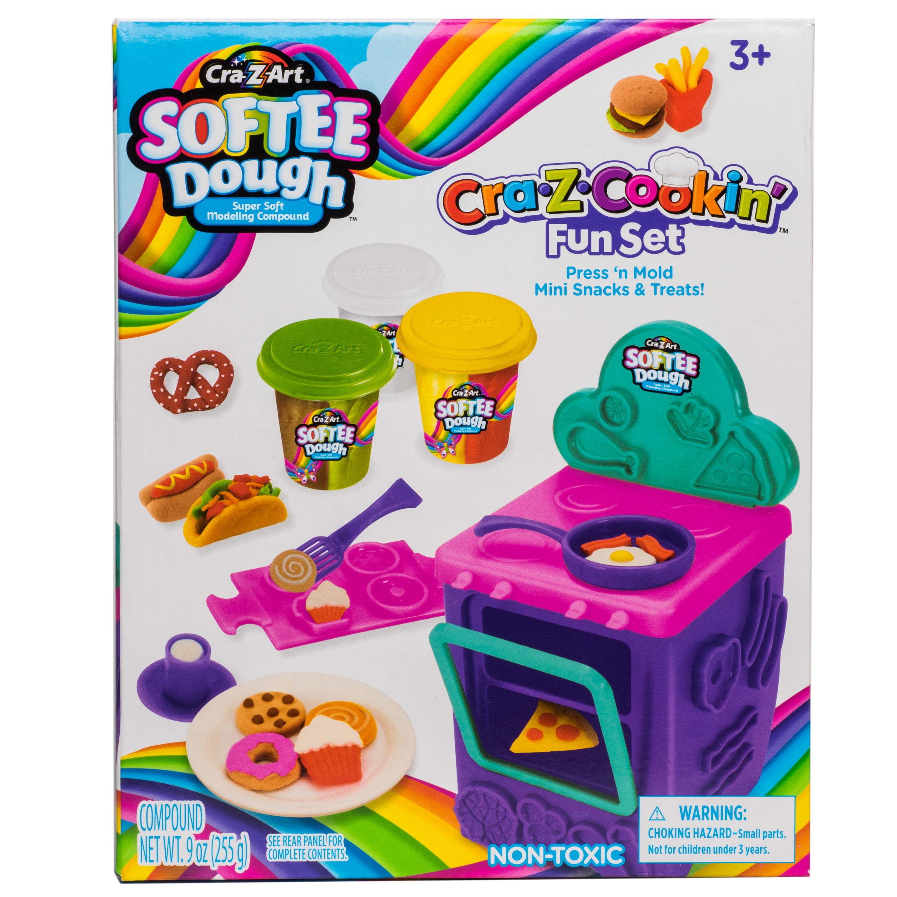 CraZArt Softee Dough CraZCookin’ Fun with Super Soft Dough Child's