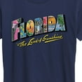 thumbnail image 3 of Instant Message - Florida Postcard  - Women's Short Sleeve Graphic T-Shirt, 3 of 6