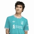 thumbnail image 4 of adidas Liverpool FC 25/26 Men's Third Jersey (US, Alpha, Small, Regular, Regular, Sea Green), 4 of 4