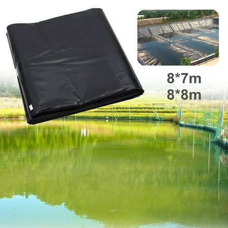 8m Black Durable Pond Liner Garden Pool HDPE Membrane Reinforced ...