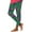AA-Army Green, variant on Women Novelty Leggings Funny Mask Graphic High Waist Mardi Gras Tight Pants Ankle Length Carnival Party Legging Gold S