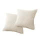 thumbnail image 2 of Toystoory 2 piezas de fundas de almohada para sala de estar, cama, funda de almohada cuadrada decorativa, funda de cojín para coche, suministros Decoración del hogar Beige, 2 of 6