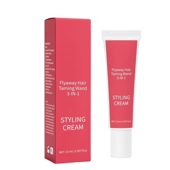 Pisexur Belleza Maquillaje Crema para peinar 3 en 1 con forma de cactus, para cabello seco y encrespado, 15 mlpara mujeres y hombres
