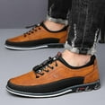 thumbnail image 4 of Men's Oxford Shoes Business Casual Shoes Office Loafers Premium Leather Dress Shoes Comfort Driving Shoes, 4 of 7