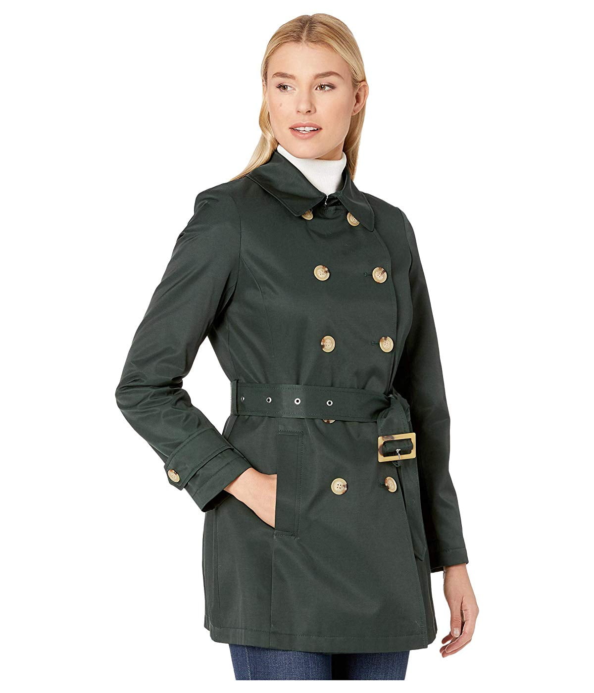 Lauren ralph lauren short double breasted trench Clearance