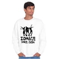 thumbnail image 5 of Zombie Dance Crew Walking Apocalypse Sweatshirt for Men or Women Brisco Brands M, 5 of 6