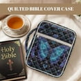 thumbnail image 7 of FOR U DESIGNS Butterfly Dreamcatcher Pattern Bible Cover for Women Men Large Capacity Church Bag Bible Protective Lightweight Bible Carrier Bag Christian Bible Accessories, 7 of 7