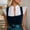 White, variant on Women's Dirndl Lace Blouse, Oktoberfest Traditional Ruffle Sleeve Top, Eyelet Crochet Shirt, V-Neck Semi-Sheer Dirndl Blouse, 3 Colors, Sizes S-XXL