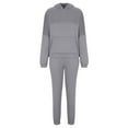 thumbnail image 4 of Women Jogger Outfit Matching Sweatsuits Long Sleeve Hooded Sweatshirt and Sweatpants 2 Piece Sports Sets Tracksuit, 4 of 7