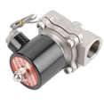 thumbnail image 3 of Daboolka 12V G3/4"Acero inoxidable 304 Válvula solenoide eléctrica normalmente cerrada 2 posiciones 2 vías, 3 of 8