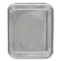 Handi-Foil 2049-30-100FC 11.16 in. x 12.75 in. Steam Table Pan Lids with Full Curl Edge (100/Carton)