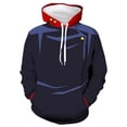 thumbnail image 1 of Jujutsu Kaisen Anime Yuji Itadori Cosplay Sudadera con capucha Impresión 3D Traje Chaqueta Cremallera Sudadera con capucha Sudadera Otoño Jersey035XL Deng Xun unisex, 1 of 2