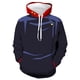 thumbnail image 1 of Jujutsu Kaisen Anime Yuji Itadori Cosplay Sudadera con capucha Impresión 3D Traje Chaqueta Cremallera Sudadera con capucha Sudadera Otoño Jersey03SG Deng Xun unisex, 1 of 2