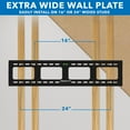 thumbnail image 6 of Mount-It! Heavy Duty Tilting TV Wall Mount, Fits 43" - 90" TVs,   Heavy Duty 220 lbs. Capacity, 6 of 9