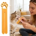 thumbnail image 1 of Distributeur de Nourriture pour Chat, Distributeur de Collations, Racloir pour Nourriture Humide et Dispositif de Décoration, 1 of 6