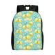 thumbnail image 1 of Fotbe Yellow Lemon Mochila de Viaje para Laptop, Mochila Ejecutiva Delgada y Resistente 15.6", 1 of 8