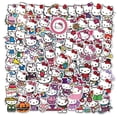 thumbnail image 3 of 50/100Pcs Sanrio Hello Kitty Kuromi Melody Cinnamoroll Sticker Kawaii Laptop Skin DIY Diary Stationery Stickers Kids Toys Gifts, 3 of 4
