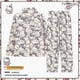 thumbnail image 5 of Womens Kawaii Hello Kitty Printed Pajamas Tops+pants Two-piece Set Sleepwear Nightwear Outfits Home Clothes Gifts -NMAOV, 5 of 5
