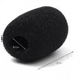 thumbnail image 6 of 1000Pcs Microphone Headset Grill Windshield Sponge Foam Black Mic Cover 30mmx8mm, 6 of 6