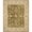 Moss/Ivory, variant on SAFAVIEH Anatolia Sandy Floral Area Rug, Brown/Gold, 6' x 6' Round