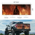 thumbnail image 5 of Truck Tailgate Wrap Fireman HD Decal Graphics MightySkins Professional Grade 3M Material Universal Fit for Full Size Trucks Weatherproof & Car Wash Safe, 5 of 6