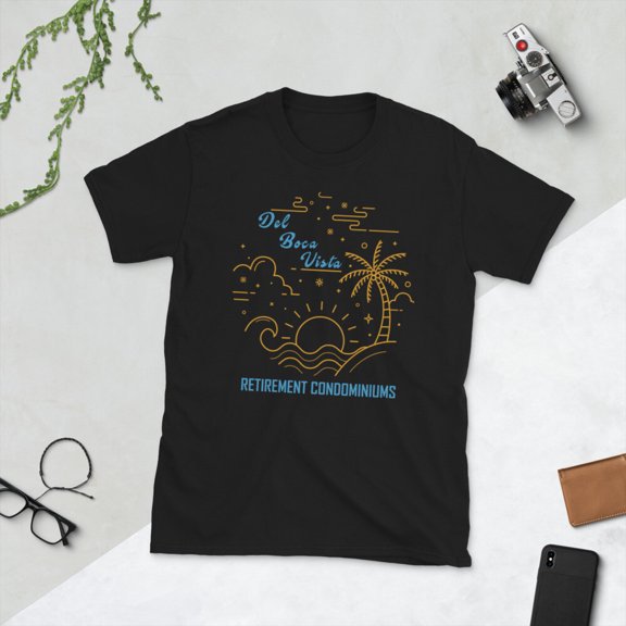 DEL BOCA VISTA Short-Sleeve Unisex T-Shirt