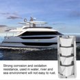 thumbnail image 4 of Marine Louver Vent Grille Square 4 Slots Grid Cover Boat Shutters Blind Stainless Steel, 4 of 5