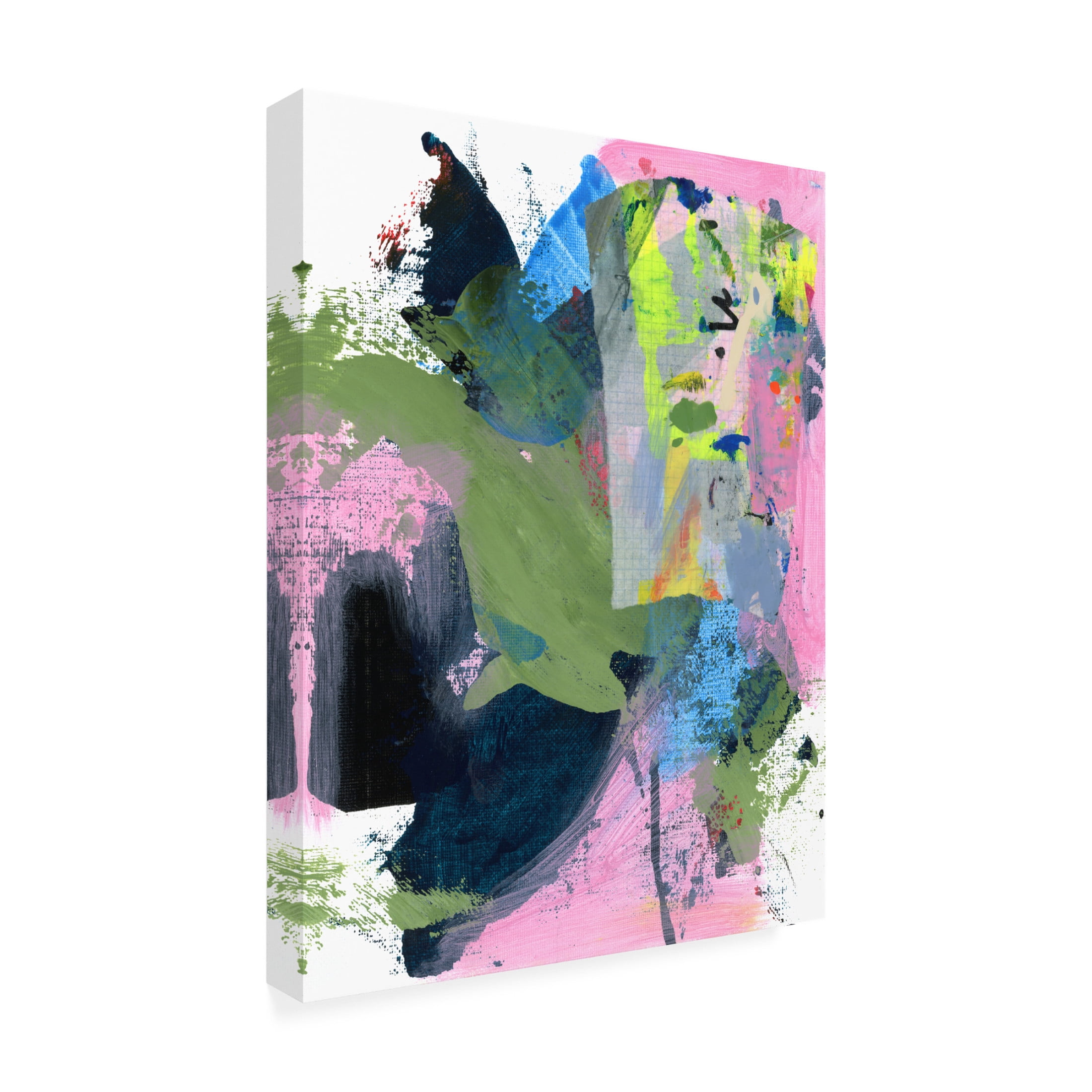 Canvas Wall Art - Jessalin Beutler 'Sketchbook Letter' Wall Art for Living Room, Bedroom, or Office Décor by Trademark Fine Art - 14 x 19 Inches