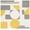 Gray/Gold, variant on SAFAVIEH Rodeo Drive Darien Abstract Area Rug, Gray/Gold, 6' x 6' Square