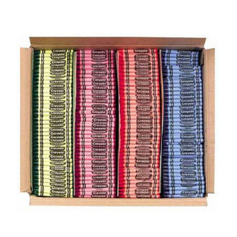 Crayon-Crayola-Bulk-4Col Or(3M) Red-Yellowith Or-Blu