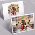 thumbnail image 3 of Happy New Year 2026 Beagle Santa Gnome Holiday Party Snow 7x5in Folded Greeting Card Beagles Dog Lover Gifts Idea Single Note Card with Envelope - 13019, 3 of 5