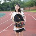 thumbnail image 3 of Casual Backpack National Style Practical School Backpack Casual Bookbag Travel Backpack for Teens, 3 of 10