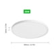 thumbnail image 2 of Lámpara de techo circular de 38W con luz blanca 6500-7000K y base giratoria, entrada AC85-265V, ideal para iluminación moderna y eficiente., 2 of 6