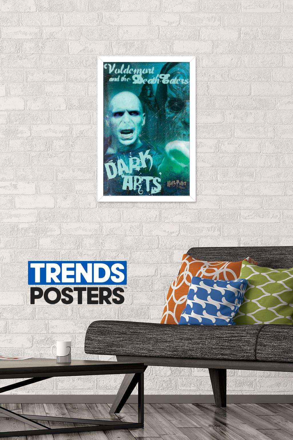 Harry Potter and the Order of the Phoenix - Dark Arts Wall Poster, 14.725" x 22.375", Framed