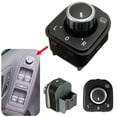 thumbnail image 2 of HEVIRGO Car Side Mirror Adjust Knob Switch for Golf GTI MK5 MK6 Passat B6 3C Rabbit, 2 of 10