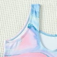 thumbnail image 6 of Gubotare Bathing Suits for Teens Girls One Piece Swimsuits Bathing Suit with Wide Straps Hawaiian Summer Swimwear for Girls Size 9-10 (Blue,9-10 Years), 6 of 7