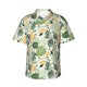 thumbnail image 1 of Fotbe Hawaiian Style Camisa Hawaiana para Hombre Unisex – Camisa Casual de Verano con Botones de Manga Corta de Algodón y Lino,Medium, 1 of 7