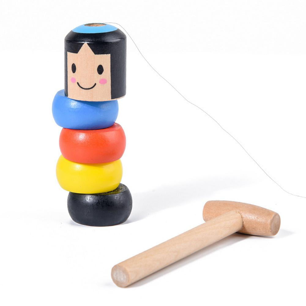 Unbreakable wooden Man Magic Toy 