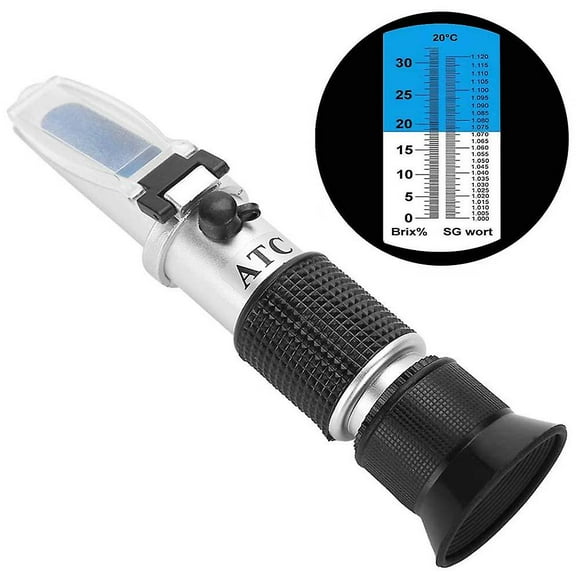 Refractometer Measuring The Sugar Content Hand Refractometer