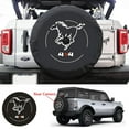thumbnail image 3 of For Ford Bronco Spare Tire Cover with Camera Hole, Spare Wheel Cover with Rear Camera Hole, Tire Storage Bag Protector, 3 of 7
