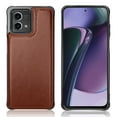 thumbnail image 4 of Motorola Moto G Stylus 5G 2023 Case,Takfox PU Leather Folio Wallet Case with Card Slots Holder Kickstand Double Magnetic Clasp Shockproof Anti-Scratch Protective Cover for Moto G Stylus 5G 2023-Brown, 4 of 10