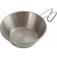 thumbnail image 7 of Stainless Steel Foldable Camping Tableware, Hiking, Travel, Picnic, Cooking Tool, Dish Sierra Cup, 12cm, 300ml, 500ml, 304 (12cm Folding Handle), 7 of 7