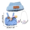 thumbnail image 2 of Darzheoy 17cm Doll Clothes Set, Hat & Overalls Set for 17cm Dolls Accessories Suit, Cute Clothes for Dolls Dress up, 2 of 4