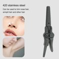 thumbnail image 3 of Nose Hair Scissors, Nose Hair Cutting Scissors Trimming  For Armpit Hair, 3 of 8