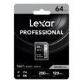 thumbnail image 4 of Tarjeta de memoria Lexar LSD64GCB-1667 Professional 1667x 64GB, 4 of 5